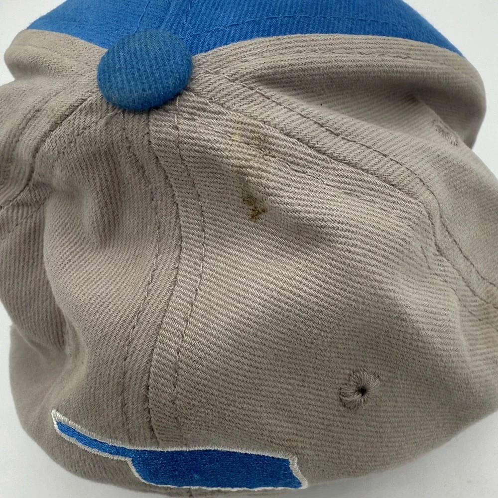 Oklahoma 1907 embroidered trucker hat Captivating OK snapback tan blue cap